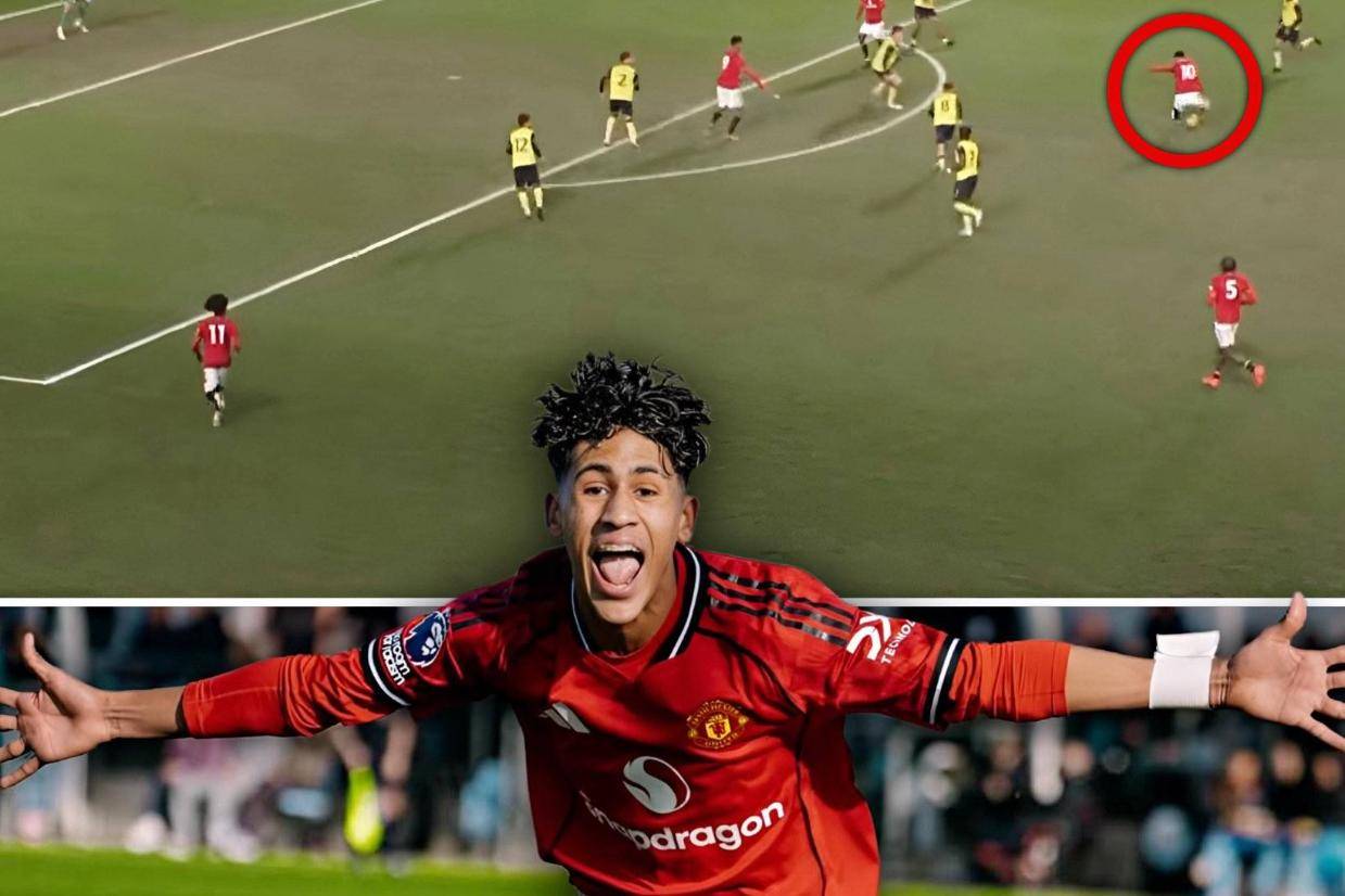 曼联小梅西洗脱冤屈后首发破门，晋级8强！卡里克驱车260公里观战